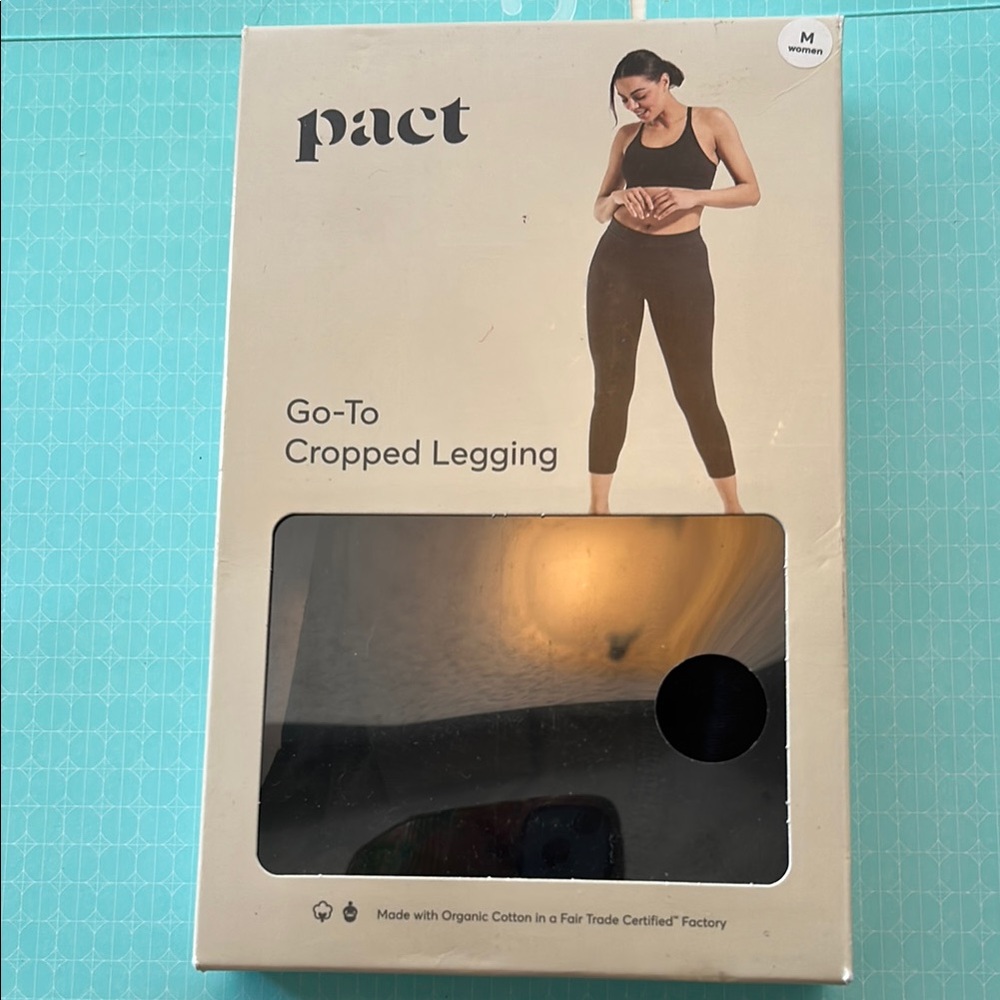 Pact Go-To Cropped Legging — Black